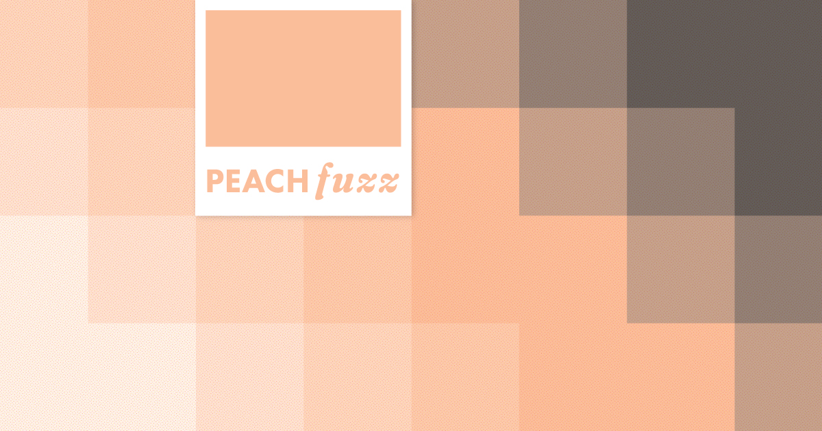 116 and west blog graphic for the PANTONE of the year 2024 peach fuzz featured image